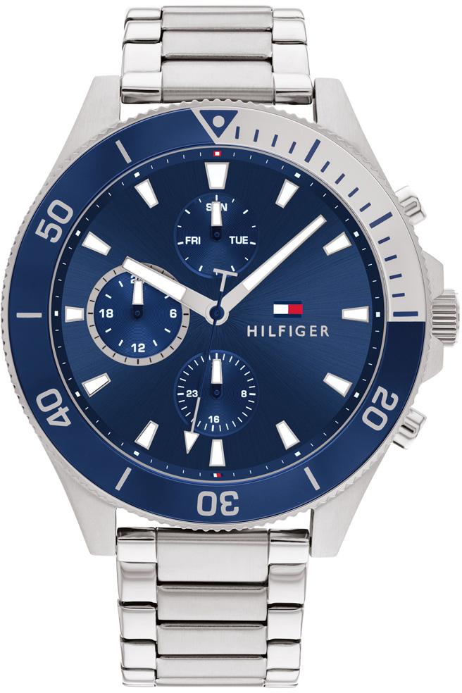 Tommy Hilfiger TH1791917 Takvimli 44 mm Çelik Kordon Analog Erkek Kol Saati