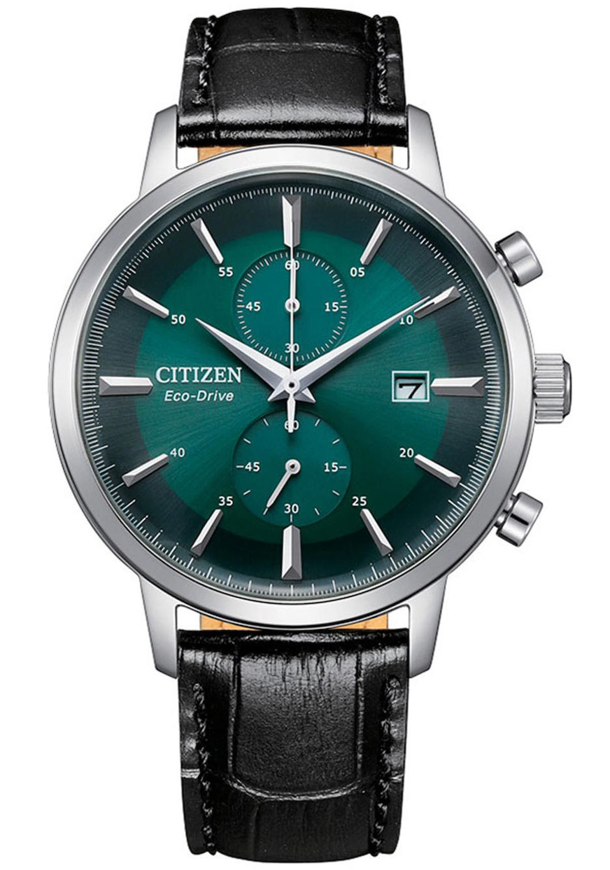 Citizen CA7069-24X Takvimli 42 mm Siyah Deri Kordon Analog Erkek Kol Saati