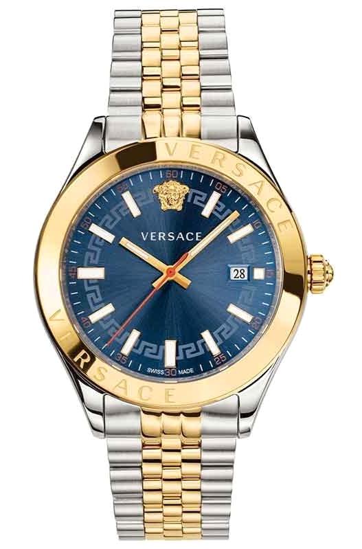 Versace VRSCVEVK00520 Takvimli 42 mm Altın-Çelik Kordon Analog Erkek Kol Saati