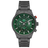 U.S. Polo Assn USPA1014B-11 Takvimli 46 mm Füme Çelik Kordon Analog Kol Saati