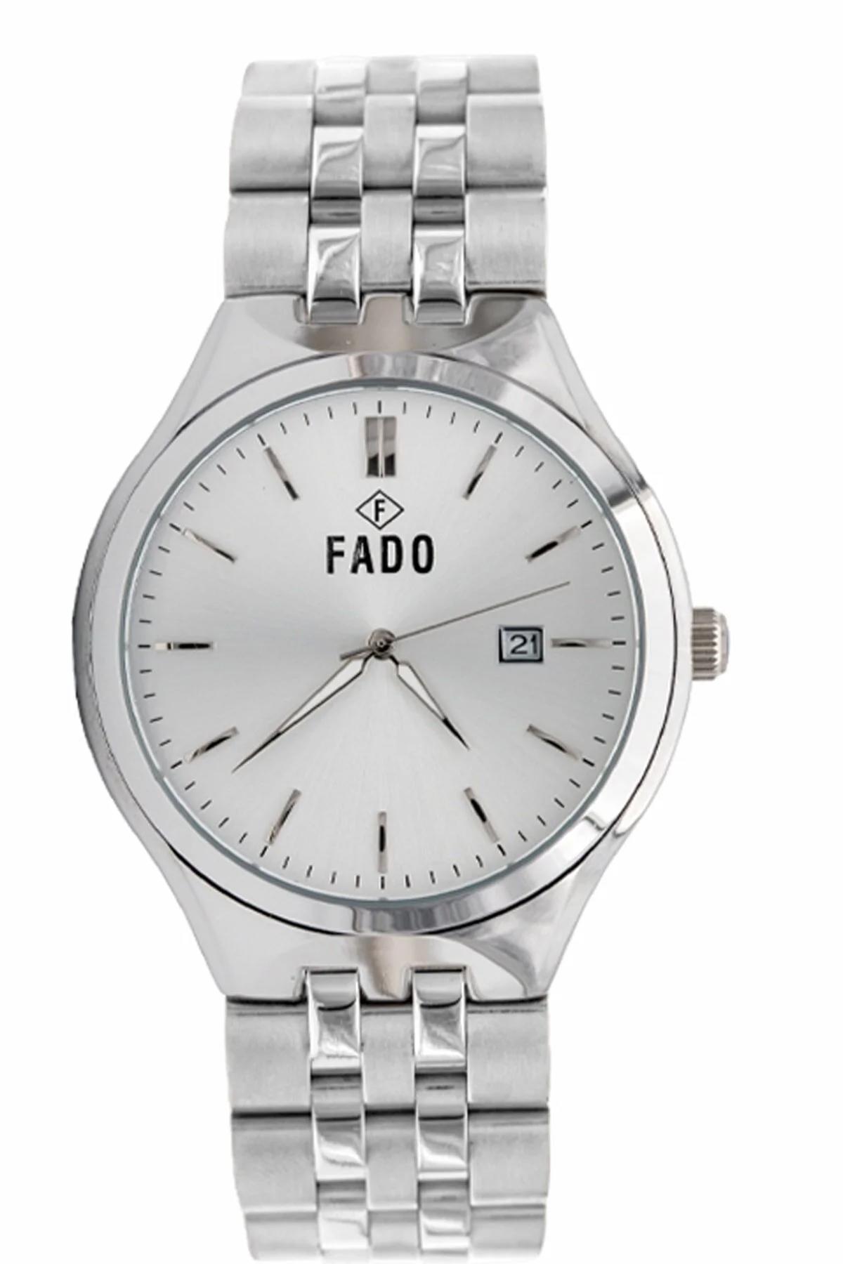 Q&Q RH 0065 Takvimli Metal Kordon Analog Kol Saati