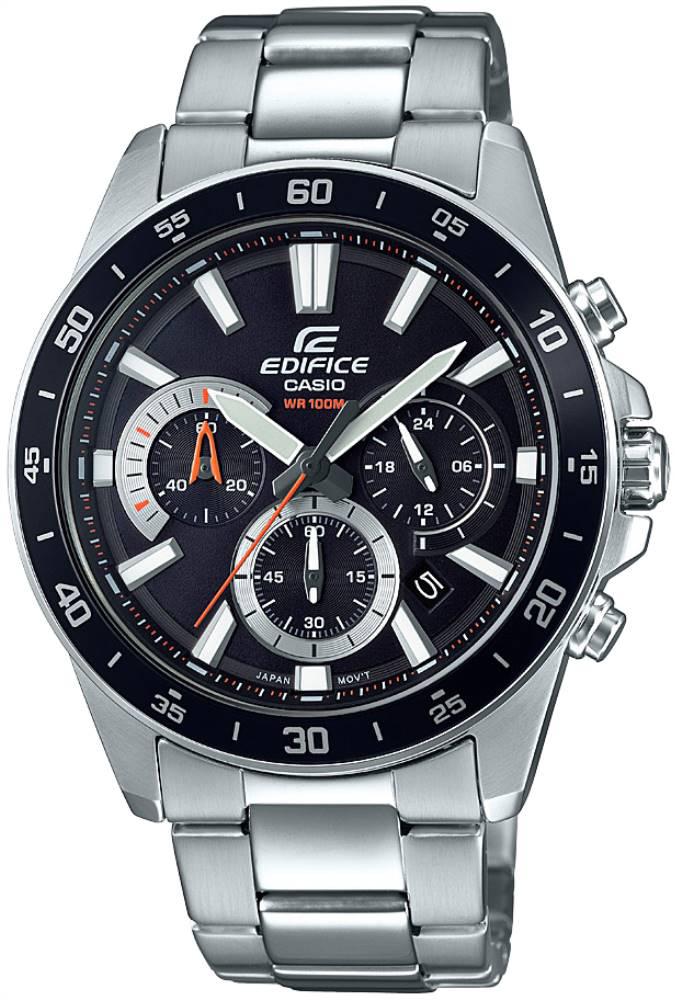 Casio EFV-570D-1AVUDF Takvimli 43.8 mm Çelik Kordon Analog Kol Saati