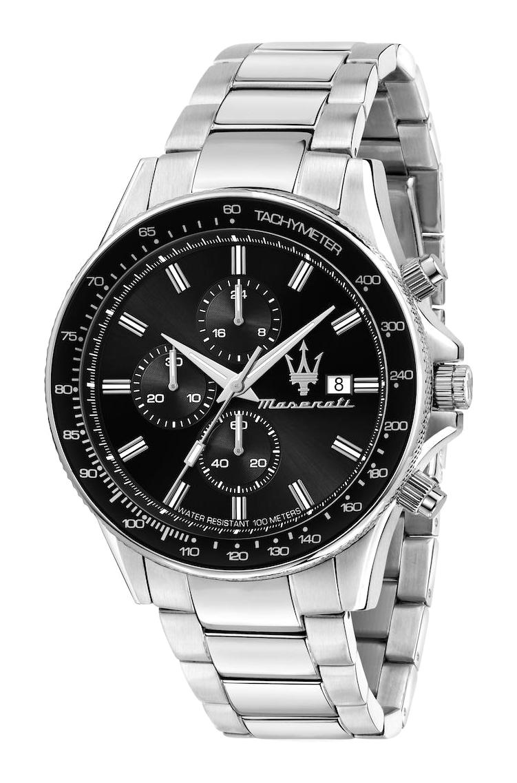 Maserati R8873640015 Takvimli 44 mm Çelik Kordon Analog Erkek Kol Saati