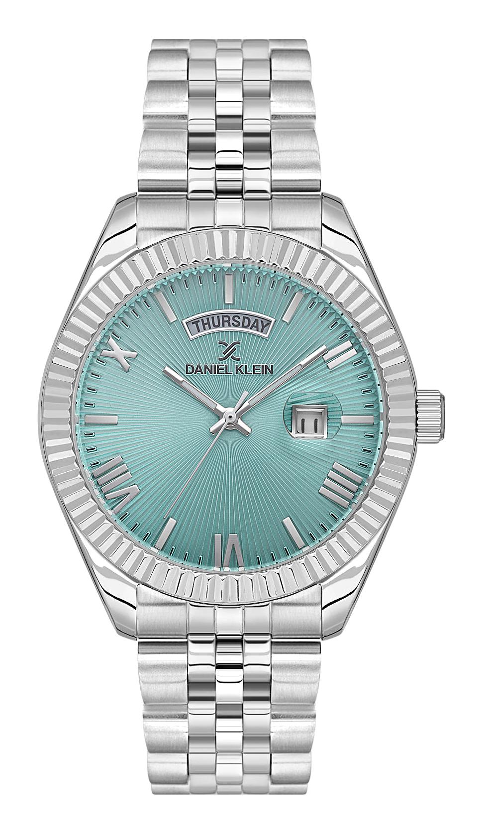 Daniel Klein DKE.1.10623-3 Takvimli 42 mm Çelik Kordon Analog Erkek Kol Saati