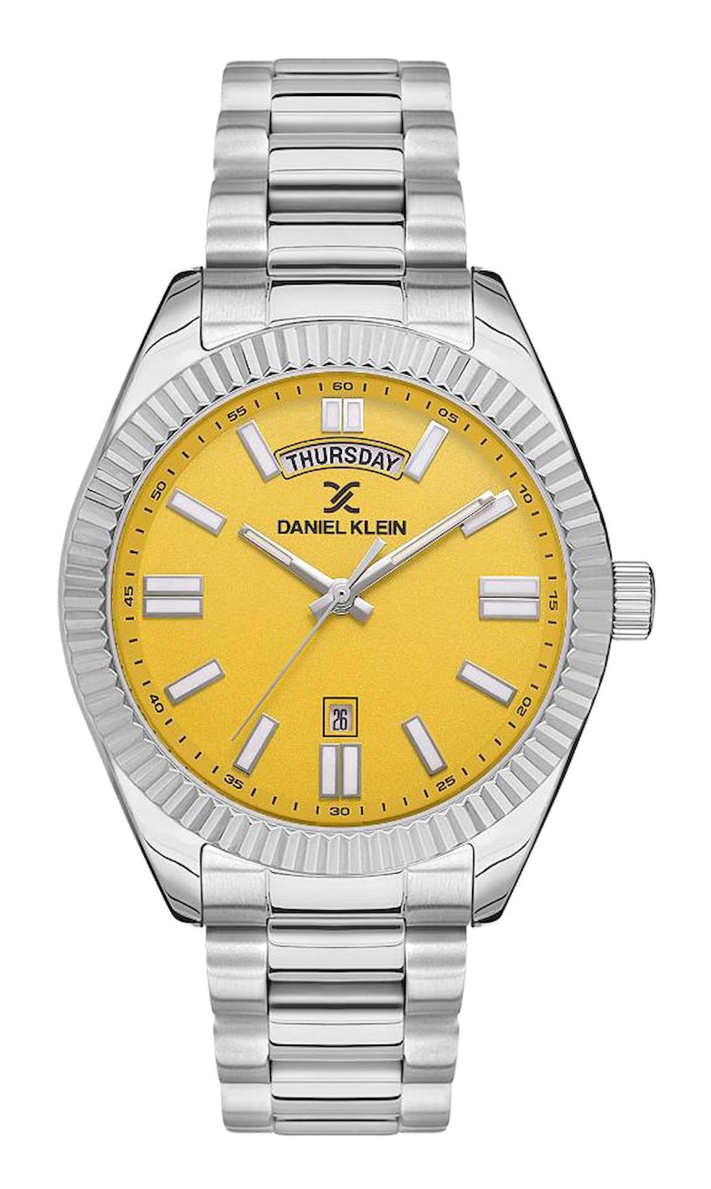 Daniel Klein DK.1.13269-10 Takvimli 42 mm Metal Kordon Analog Erkek Kol Saati