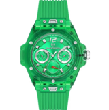 Sergio Tacchini ST.1.10404.2 Takvimli 42 mm Yeşil Plastik Kordon Analog Erkek Kol Saati