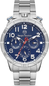 Sergio Tacchini ST.1.10184.3 Takvimli 42 mm Çelik Kordon Analog Kol Saati