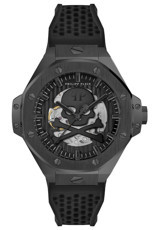 Philipp Plein PWPFA0924 Siyah Silikon Kordon Analog Erkek Kol Saati