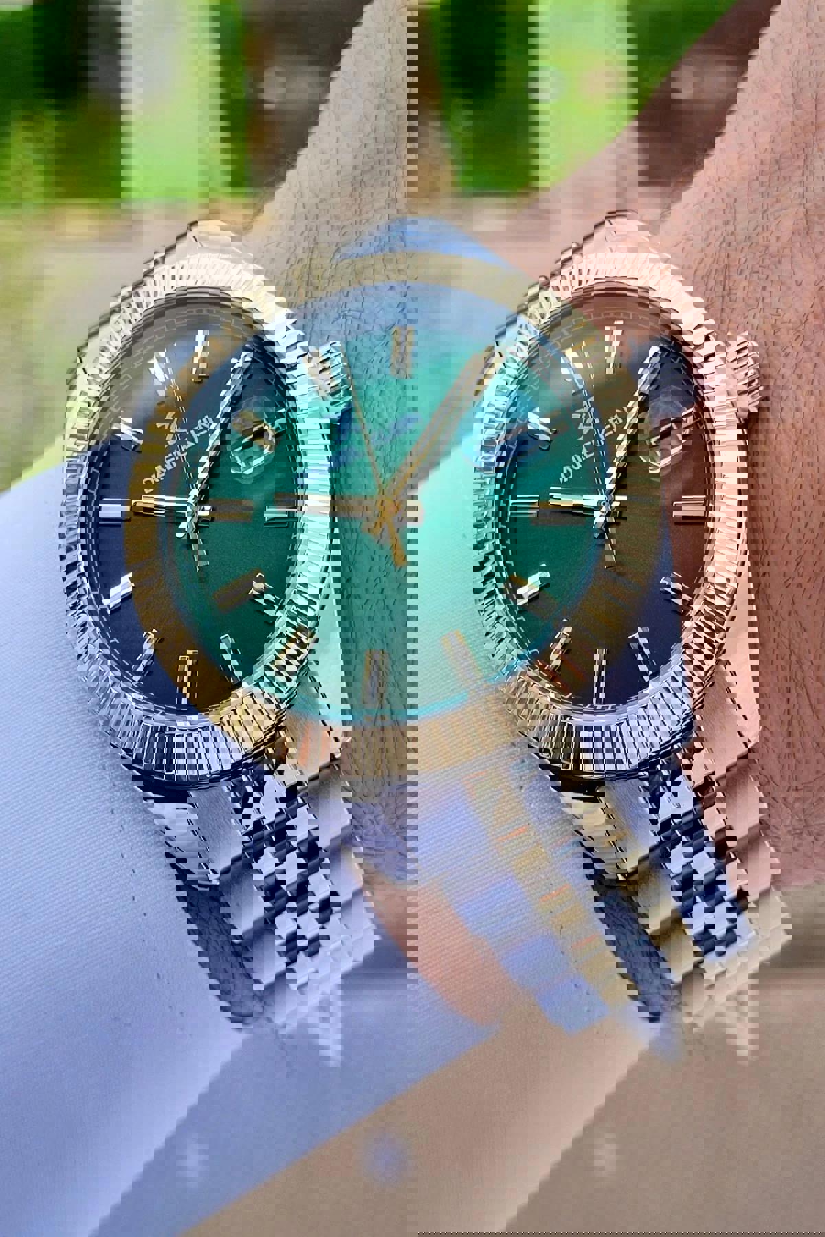 Daniel Klein DKISTE1067 Takvimli 42 mm Çelik Kordon Analog Erkek Kol Saati