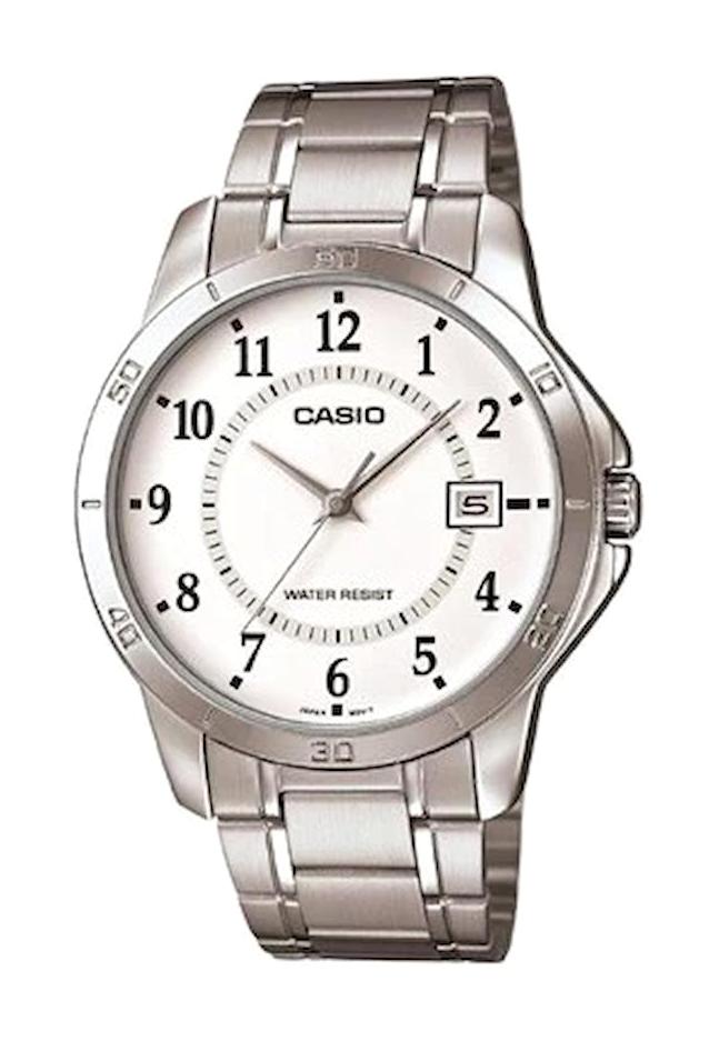 Casio MTP-V004D-7BUDF Takvimli 41 mm Çelik Kordon Analog Erkek Kol Saati