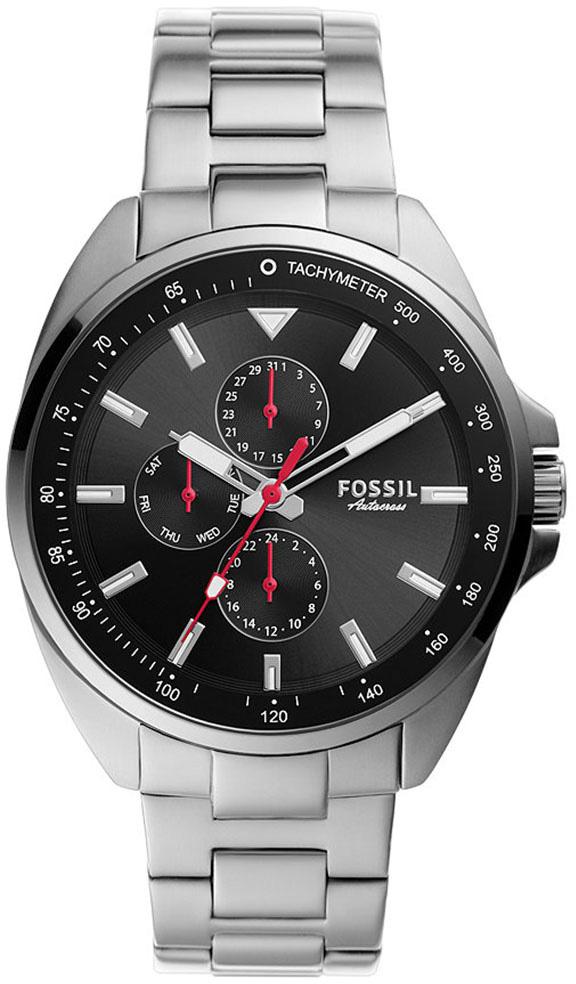 Fossil FBQ2550 Takvimli 44 mm Çelik Kordon Analog Erkek Kol Saati