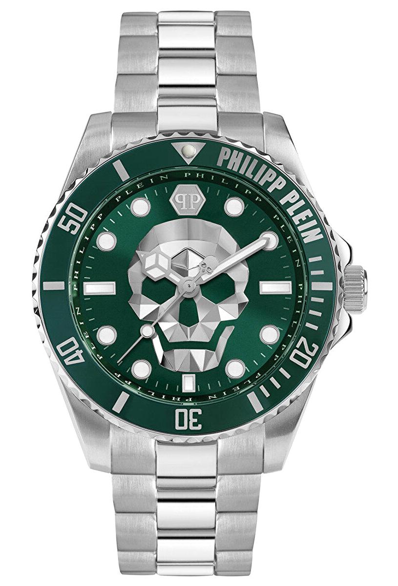 Philipp Plein PWOAA0622 44 mm Çelik Kordon Analog Erkek Kol Saati