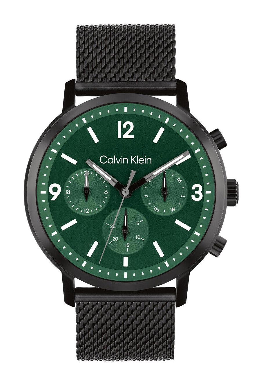 Calvin Klein CK25200440 Takvimli 44 mm Siyah Metal Kordon Analog Erkek Kol Saati