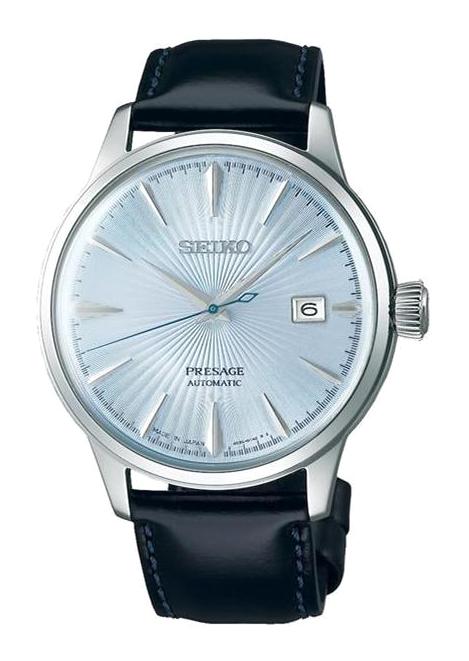 Seiko SRPB43J Takvimli 40 mm Siyah Deri Kordon Analog Erkek Kol Saati