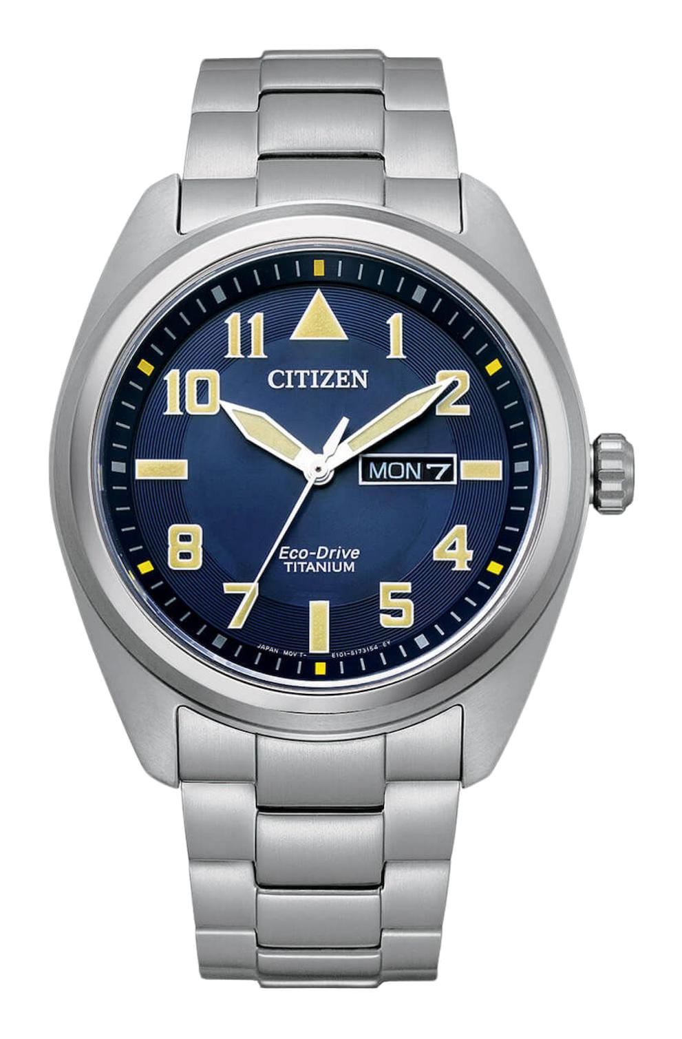 Citizen BM8560-88LE Takvimli 42 mm Gri Titanyum Kordon Analog Erkek Kol Saati