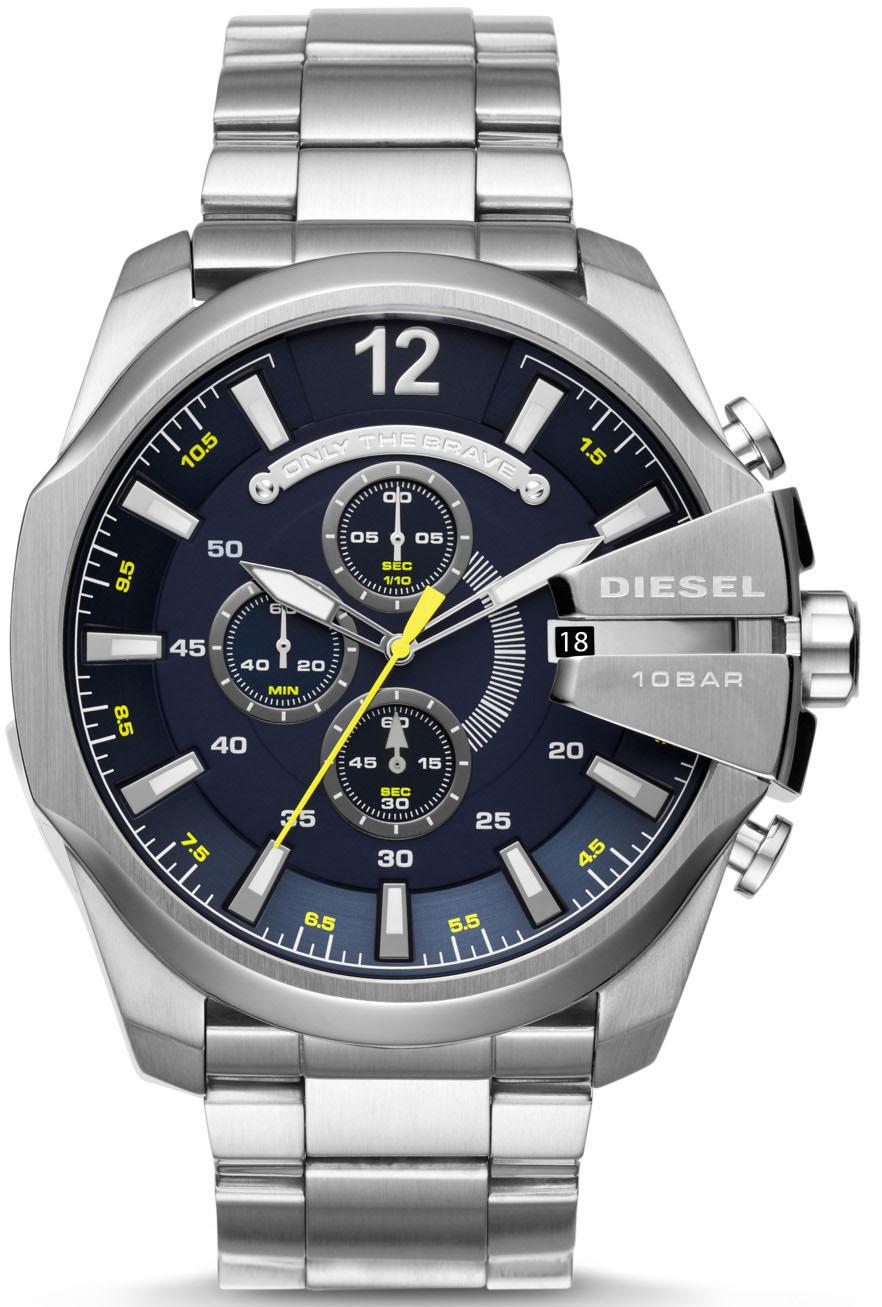 Diesel DZ4465 Takvimli 42 mm Çelik Kordon Analog Erkek Kol Saati