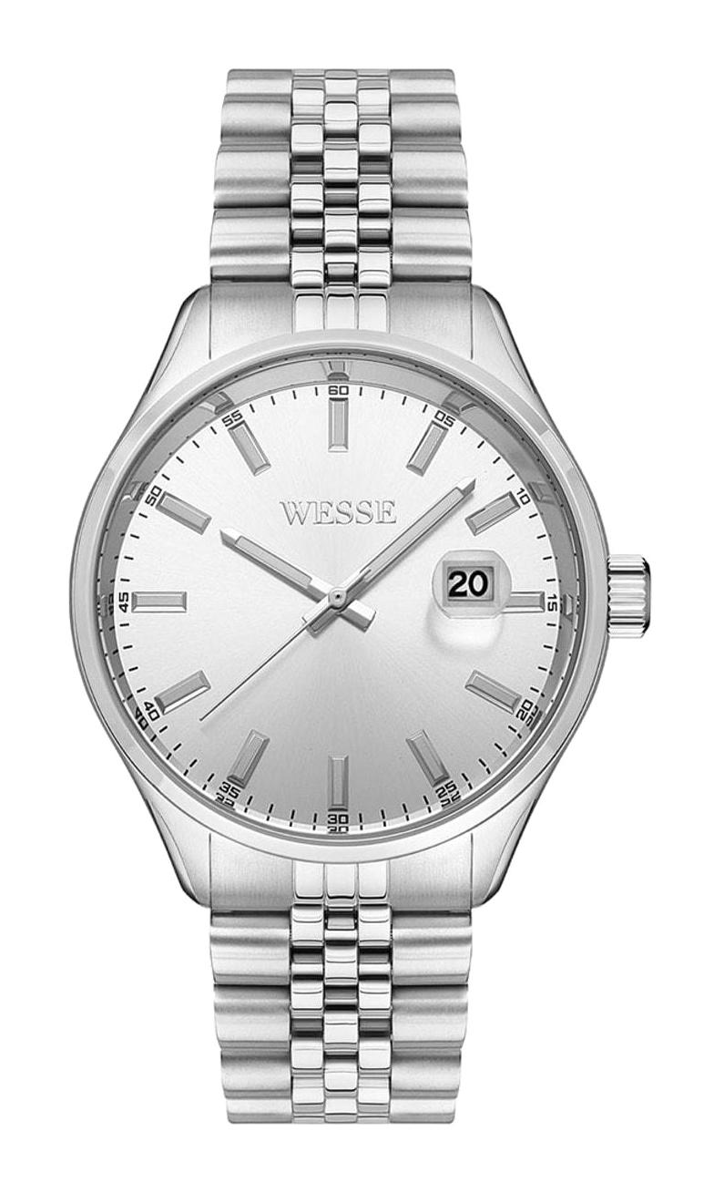 Wesse WWG2068 Takvimli 42 mm Çelik Kordon Analog Erkek Kol Saati