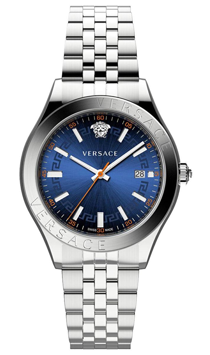 Versace VRSCVEVK00921 Takvimli 42 mm Çelik Kordon Analog Erkek Kol Saati