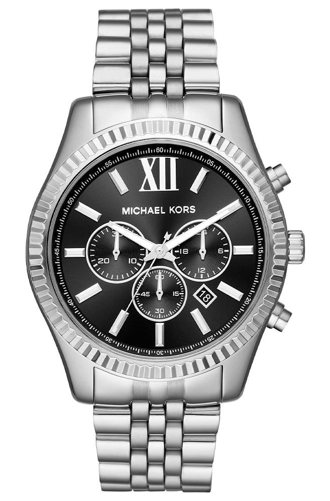 Michael Kors MK8602 Takvimli 44 mm Çelik Kordon Analog Erkek Kol Saati