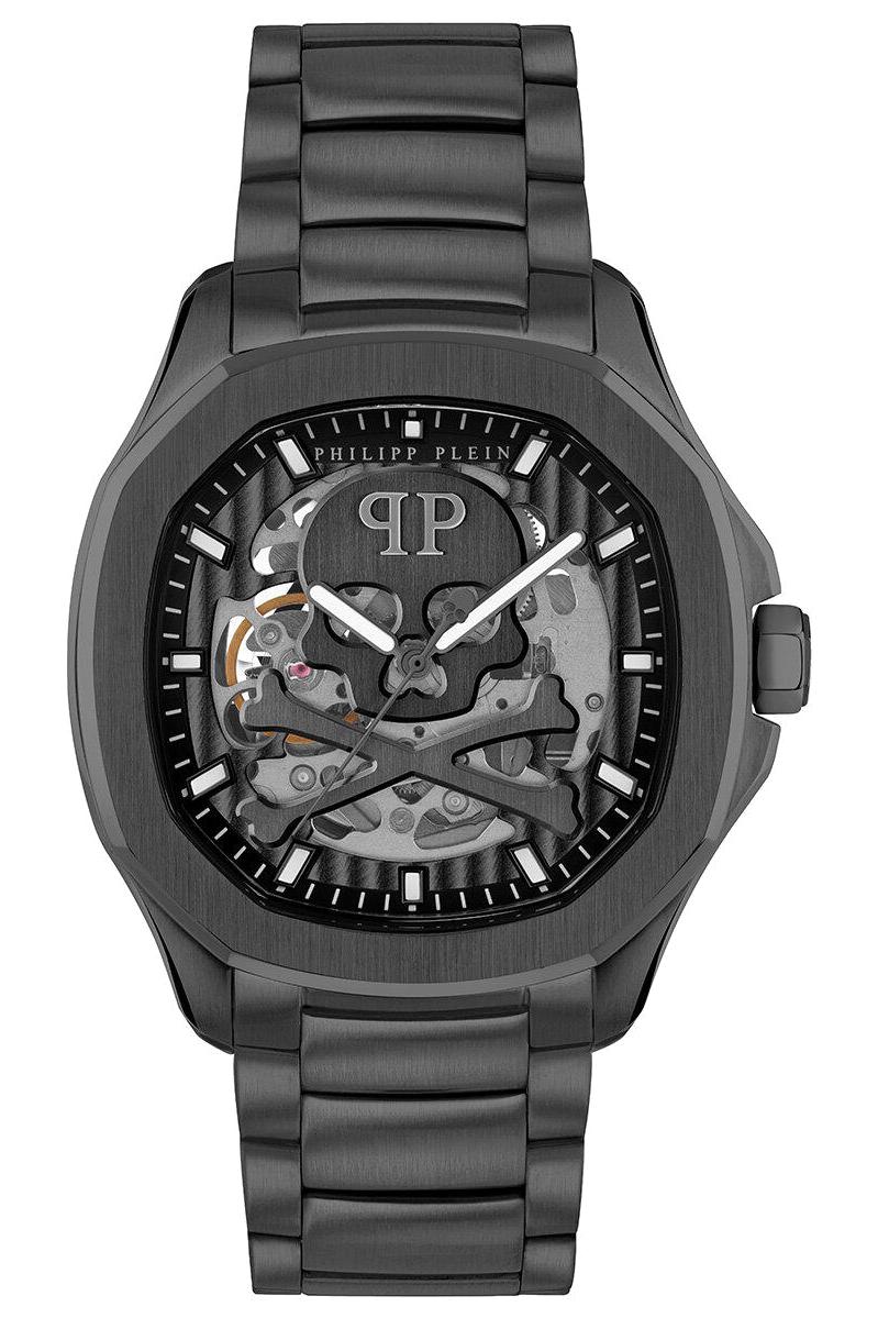 Philipp Plein PWRAA0423 42 mm Siyah Çelik Kordon Analog Erkek Kol Saati