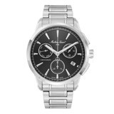 Tissot H198CHAN Takvimli 44 mm Gri-Rose Gold Çelik Kordon Analog Erkek Kol Saati
