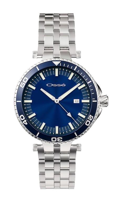 Osse OSW10143 Takvimli 40 mm Çelik Kordon Analog Erkek Kol Saati