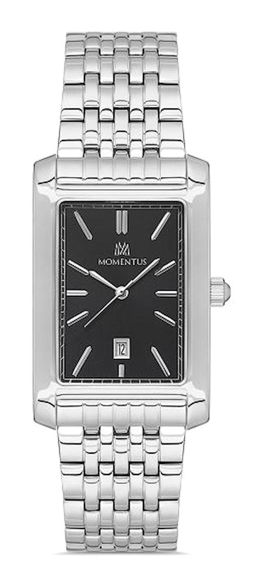 Momentus CM370S-04SS Takvimli 39 mm Çelik Kordon Analog Erkek Kol Saati
