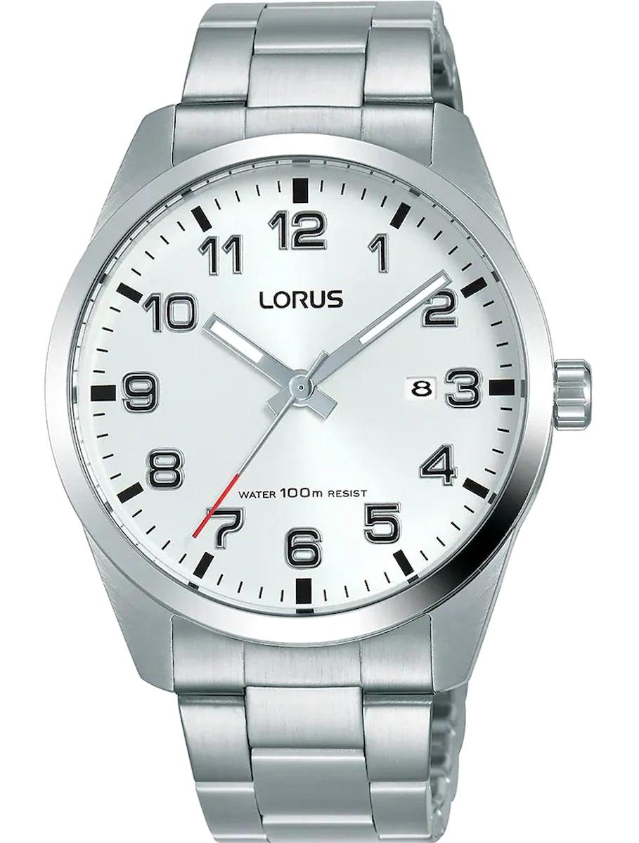 Lorus RH977JX5 Takvimli Çelik Kordon Analog Erkek Kol Saati