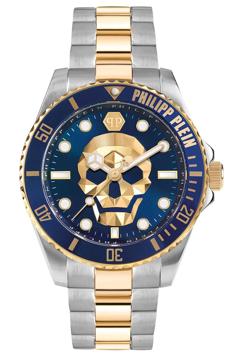Philipp Plein PWOAA0722 44 mm Altın-Çelik Kordon Analog Erkek Kol Saati