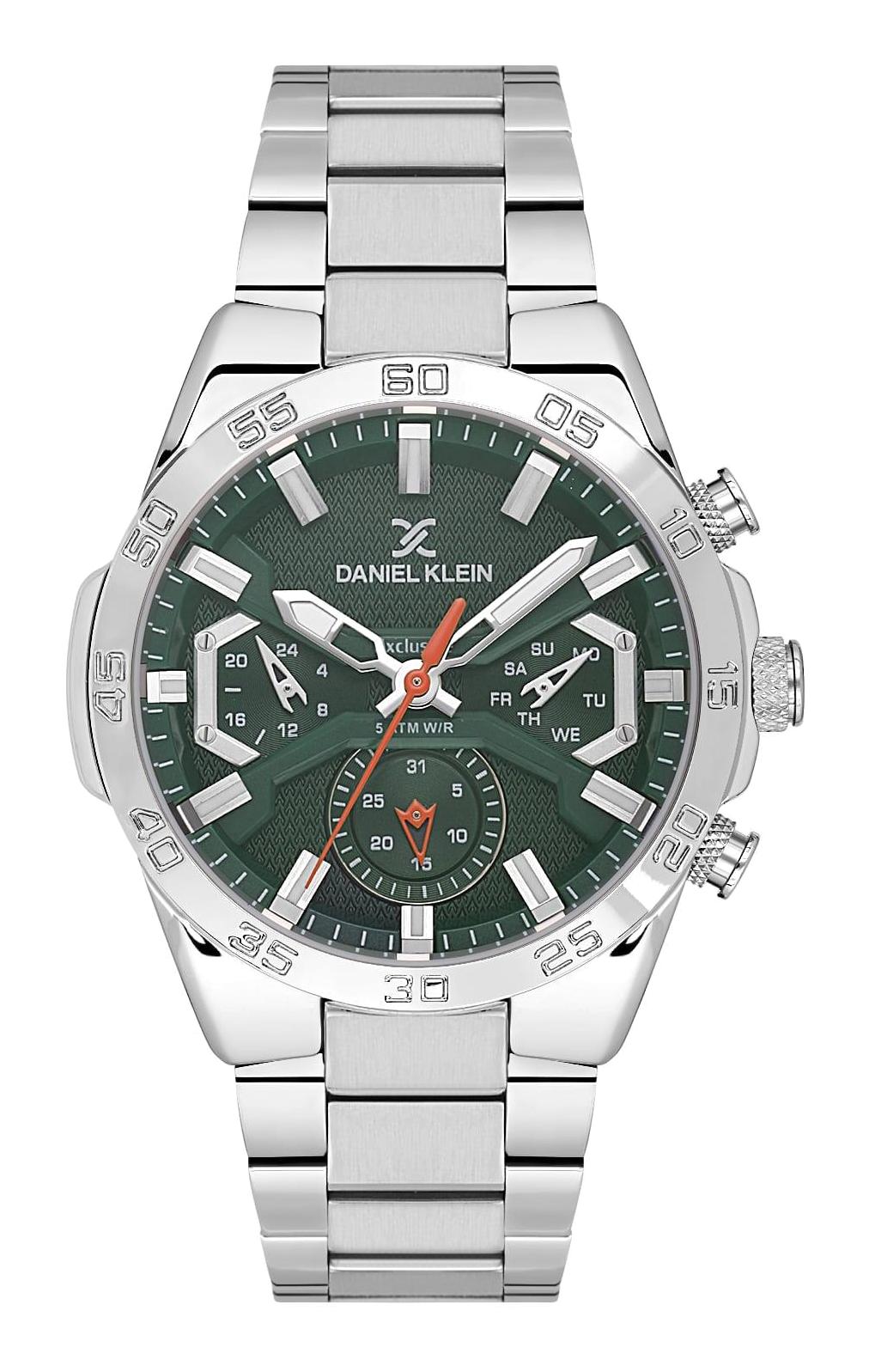 Daniel Klein DK.1.13747-6 Takvimli Çelik Kordon Analog Erkek Kol Saati