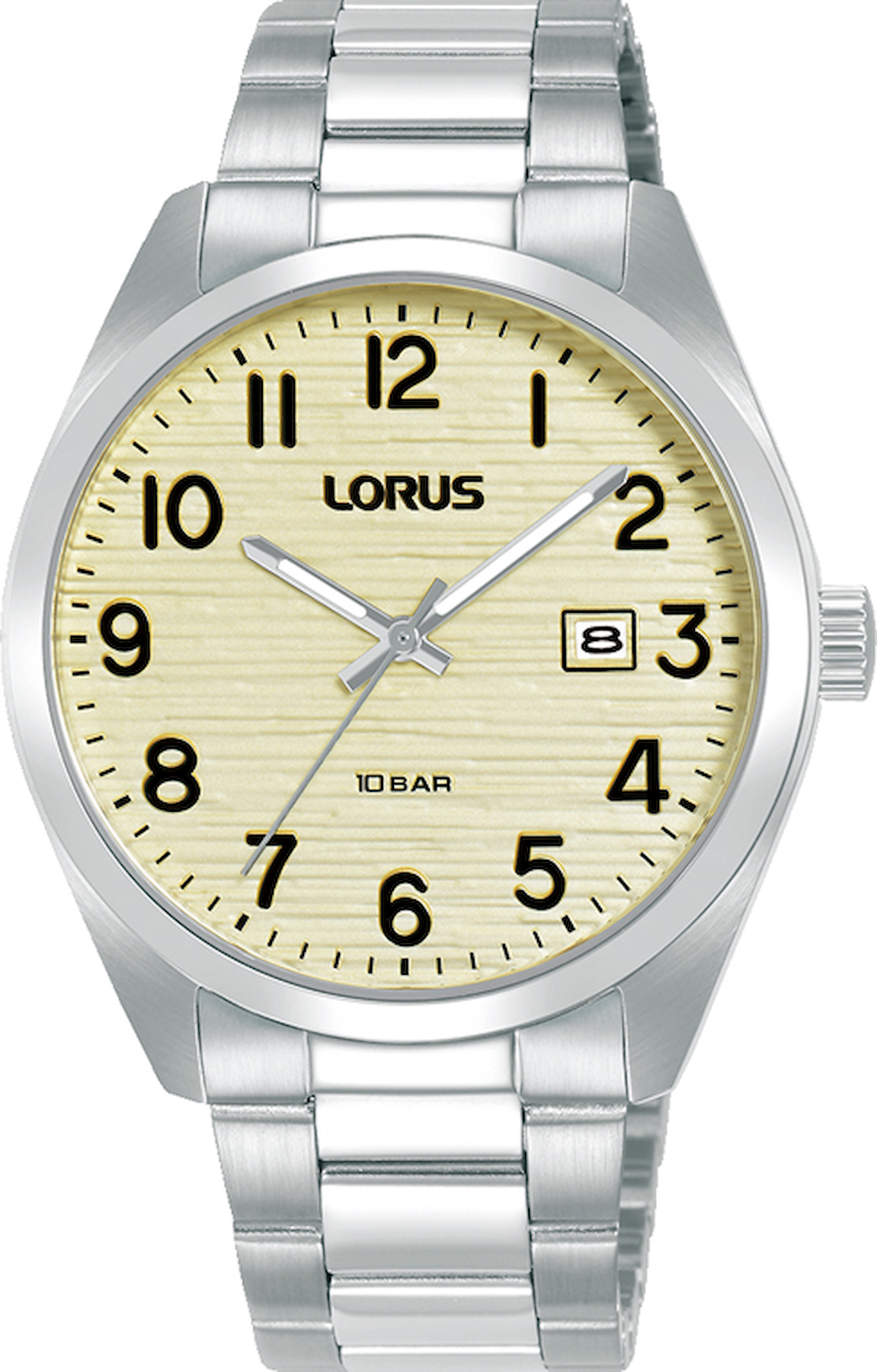 Lorus RH911RX9 Takvimli 39 mm Çelik Kordon Analog Erkek Kol Saati