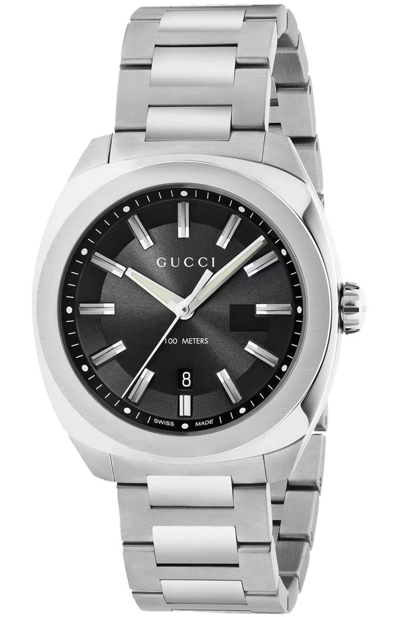 Gucci YA142301 Takvimli 41 mm Çelik Kordon Analog Erkek Kol Saati