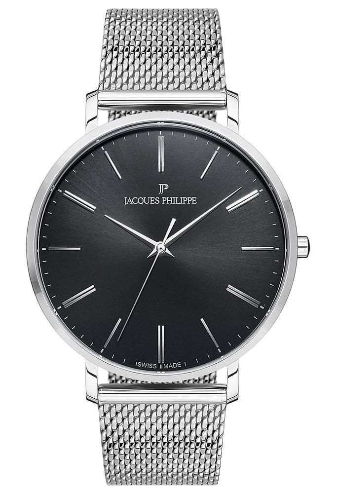 Jacques Philippe JPQGS071216 41 mm Çelik Kordon Analog Erkek Kol Saati