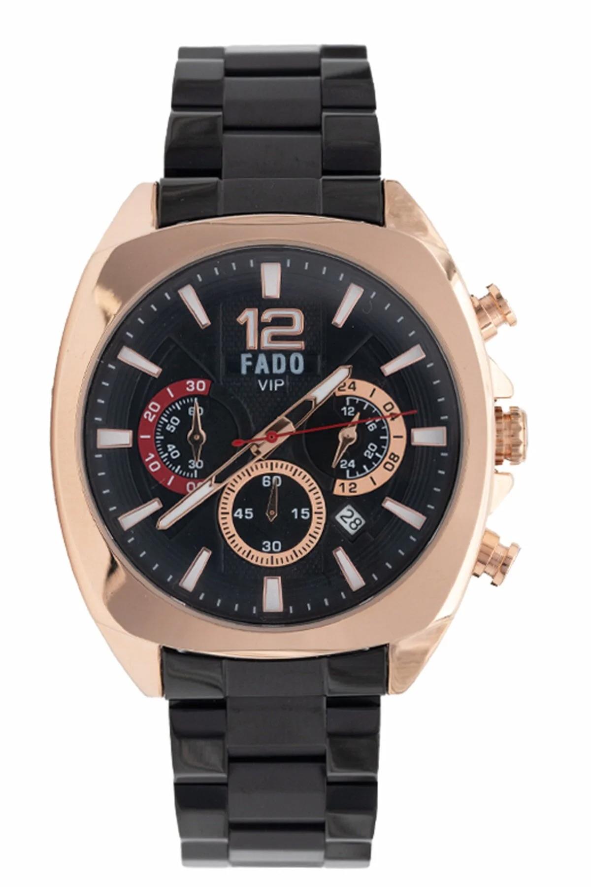 Q&Q RH 0045 Takvimli Siyah Çelik Kordon Analog Kol Saati