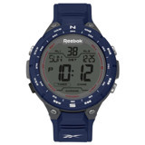 Reebok RV-SLM-G9-PSPN-WN Takvimli 46 mm Lacivert Silikon Kordon Analog Kol Saati