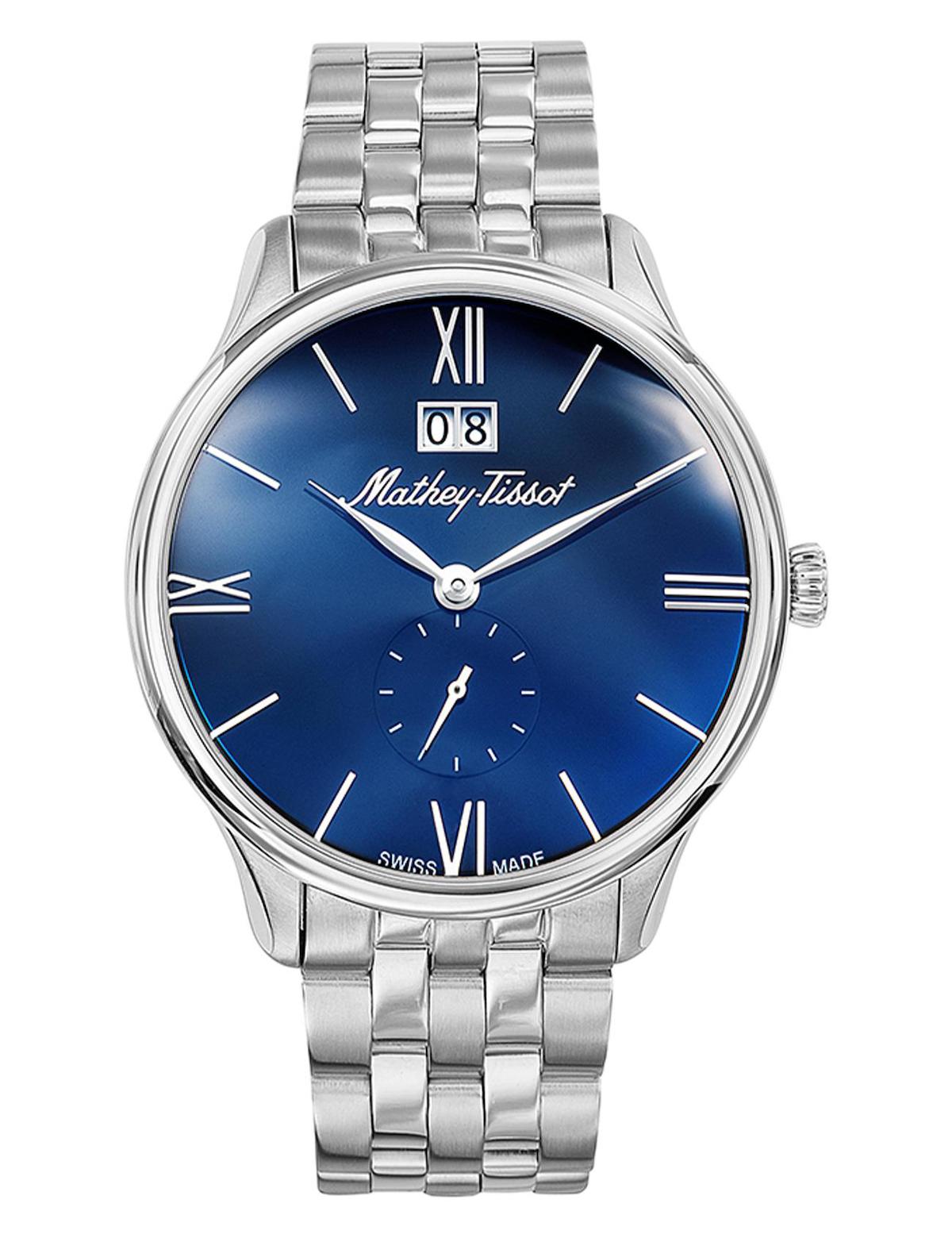 Tissot H1886MABU Takvimli 44 mm Çelik Kordon Analog Erkek Kol Saati