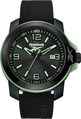 Reebok RV-TR3-G3-PBIZ-BZ Takvimli 48 mm Siyah Silikon Kordon Analog Erkek Kol Saati