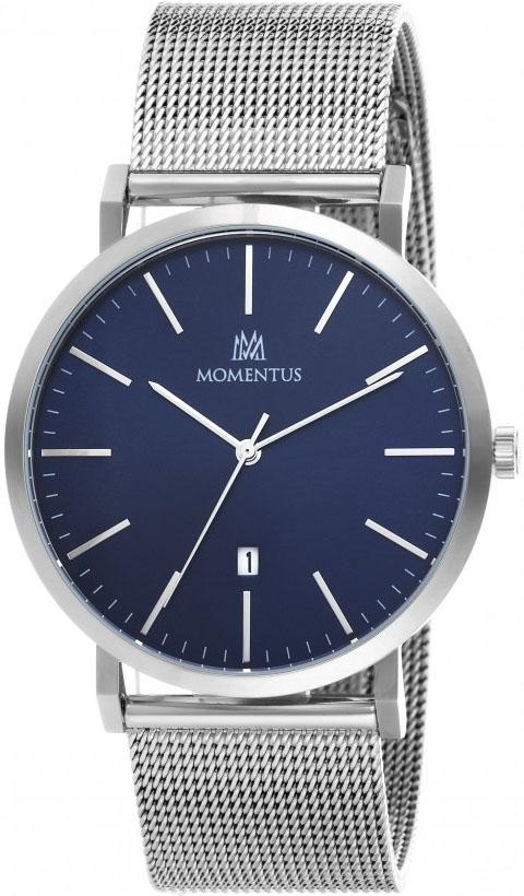 Momentum KC251S-11SS Takvimli 42 mm Çelik Kordon Analog Kol Saati