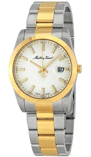 Tissot H450BI Takvimli 44 mm Altın-Çelik Kordon Analog Erkek Kol Saati