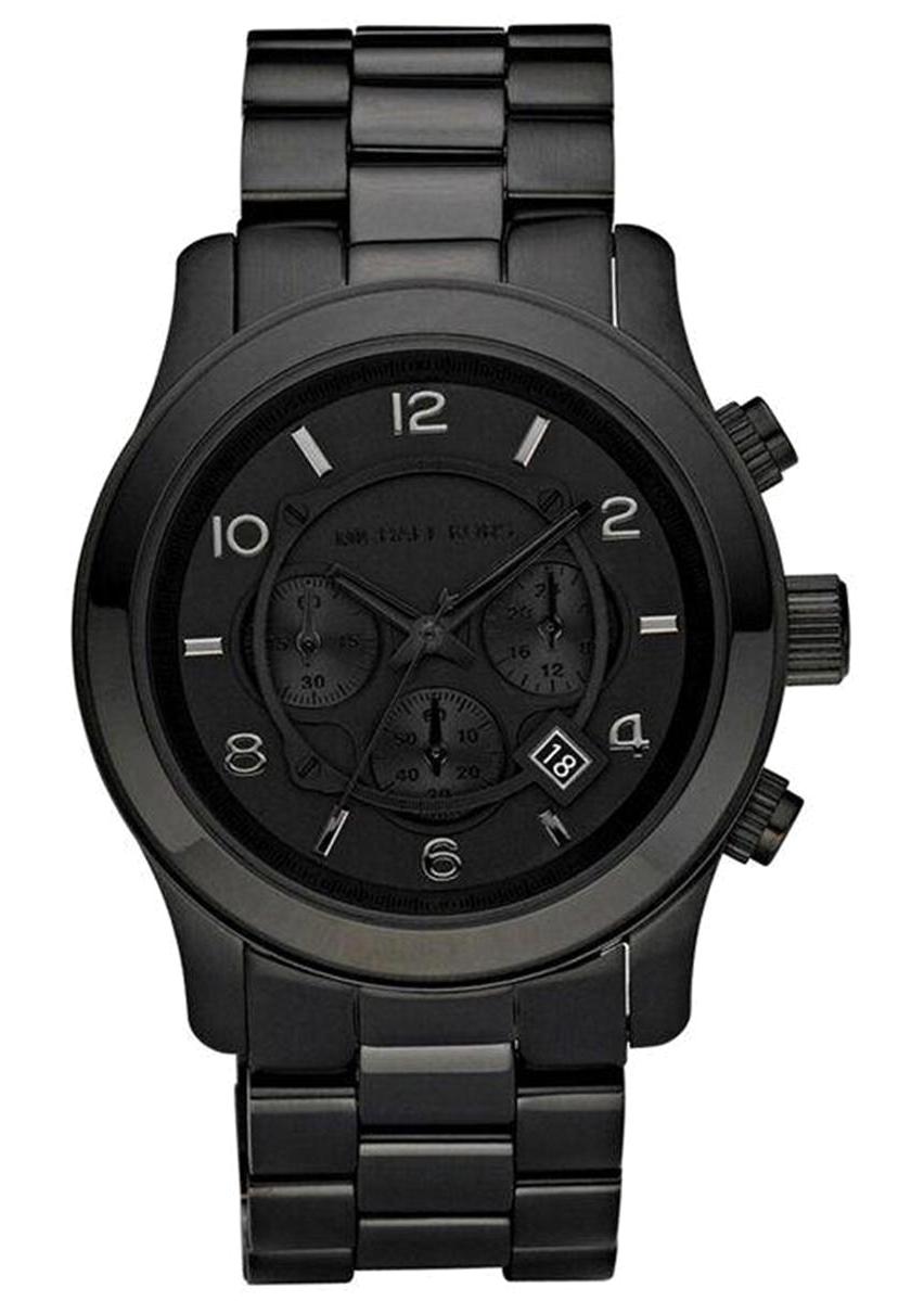 Michael Kors MK8157 Takvimli 44 mm Siyah Çelik Kordon Analog Kol Saati