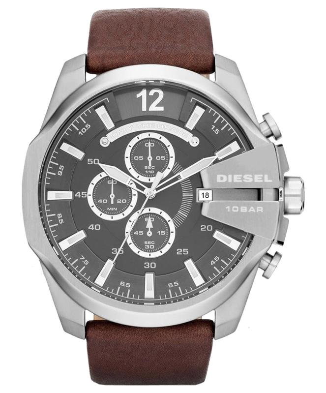 Diesel DZ4290 Takvimli 42 mm Kahverengi Metal Kordon Analog Erkek Kol Saati