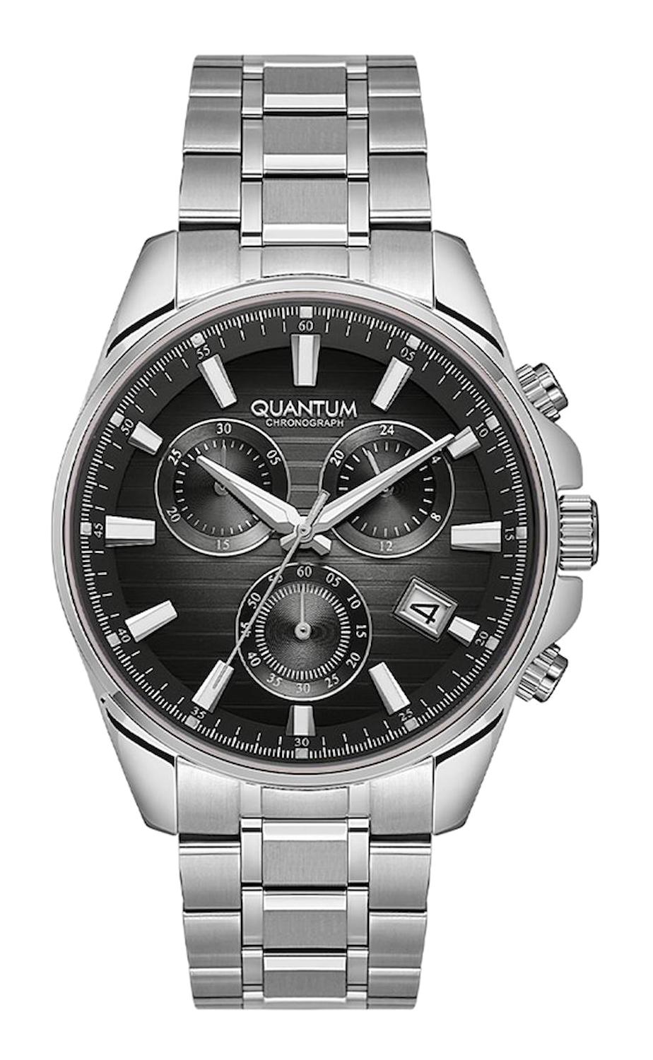 Quantum PWG1122.360 Takvimli 43 mm Çelik Kordon Analog Erkek Kol Saati
