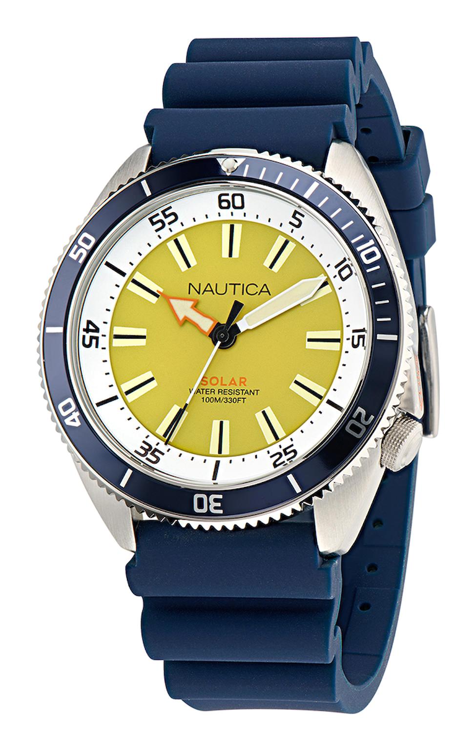 Nautica NAPNVS401 44 mm Lacivert Silikon Kordon Analog Erkek Kol Saati