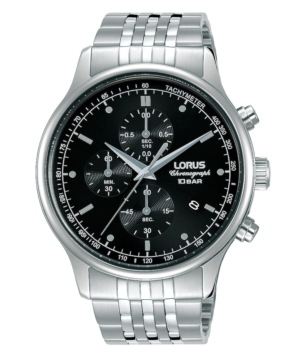 Lorus RM311GX9 Takvimli 43 mm Çelik Kordon Analog Erkek Kol Saati