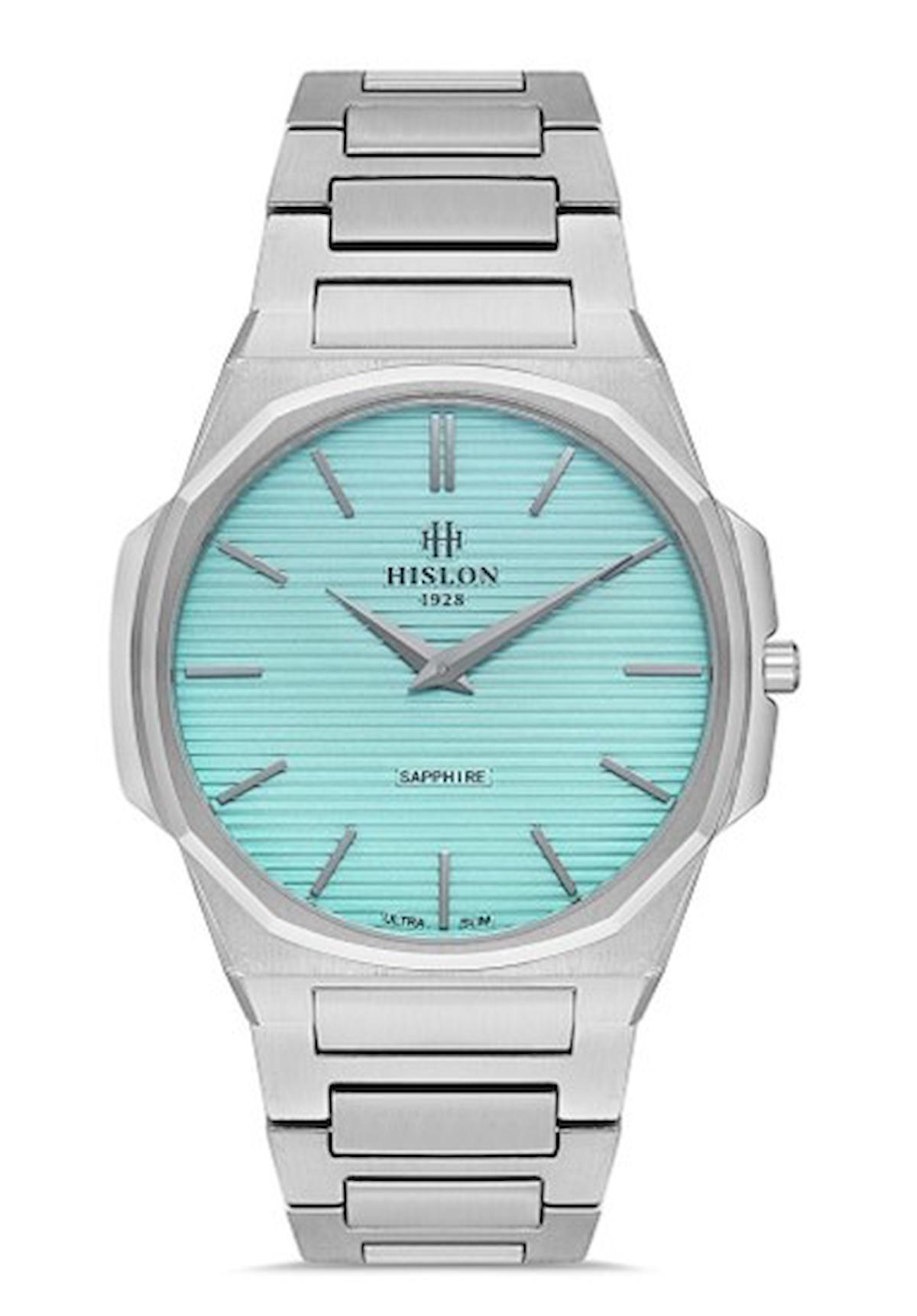 Hislon CL127S-10SS 40 mm Çelik Kordon Analog Kol Saati
