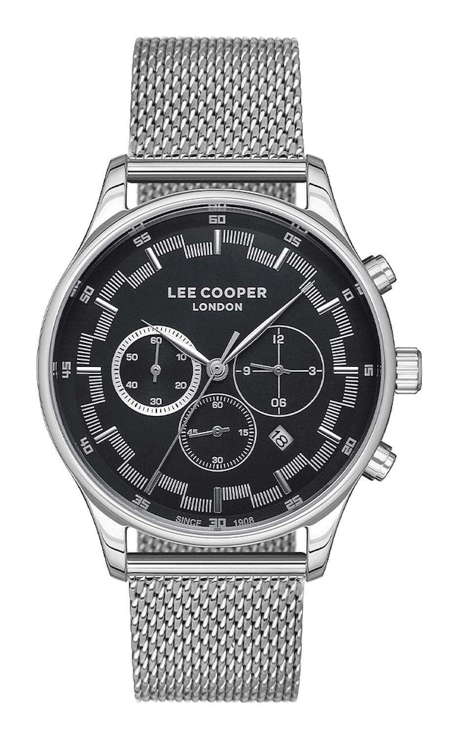 Lee Cooper LC07519.350-NM Takvimli 43 mm Çelik Kordon Analog Erkek Kol Saati