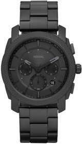 Fossil FFS6015 Takvimli 42 mm Siyah Çelik Kordon Analog Erkek Kol Saati