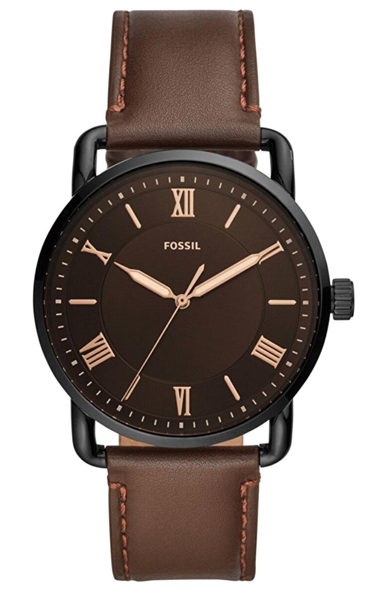 Fossil FFS5666 42 mm Kahverengi Deri Kordon Analog Erkek Kol Saati