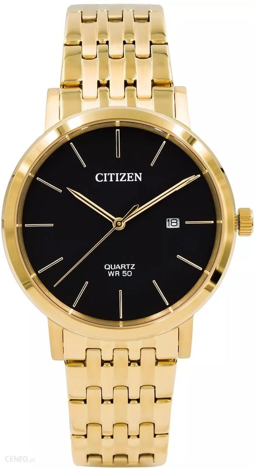 Citizen BI5072-51E Takvimli 42 mm Altın Çelik Kordon Analog Erkek Kol Saati