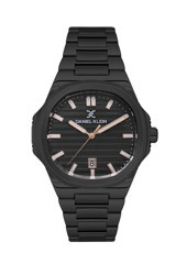 Daniel Klein DK.1.13648.8 Takvimli 41 mm Siyah Metal Kordon Analog Erkek Kol Saati